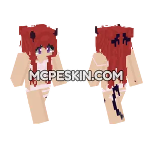 Charlotte Underwear Minecraft Bedrock skin