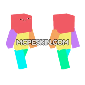 Chillcolors Outfit Minecraft Bedrock skin