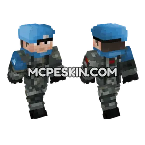 China Peoples Liberation Army Soldier Minecraft Bedrock skin
