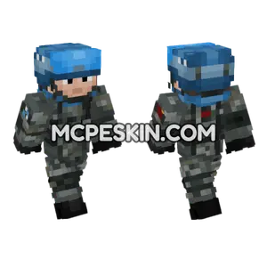China Peoples Liberation Army Soldier V5 Minecraft Bedrock skin