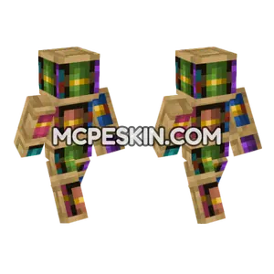 Chiseled Bookshelf Minecraft Bedrock skin