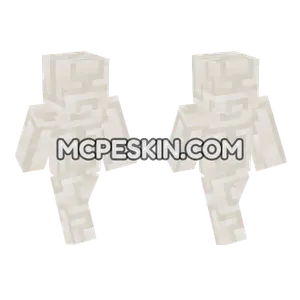 Chiseled Quartz Block Side Minecraft Bedrock skin