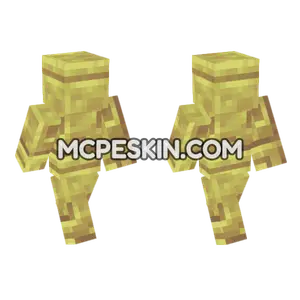 Chiseled Sulfur Minecraft Bedrock skin