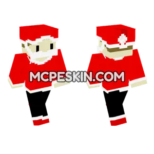 Christmas Grian Minecraft Bedrock skin