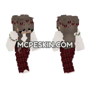 Christmas Skin Minecraft Bedrock skin