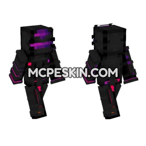 Chrome Skin Minecraft Bedrock skin