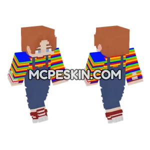 Chucky Skin Minecraft Bedrock skin