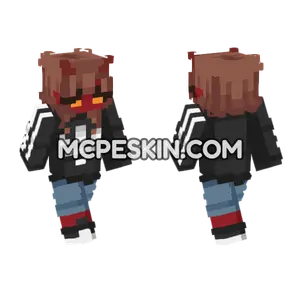 Cindy The Demon Minecraft Bedrock skin