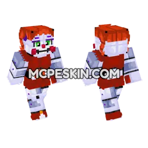 Circus Baby 6257204 Minecraft Bedrock skin