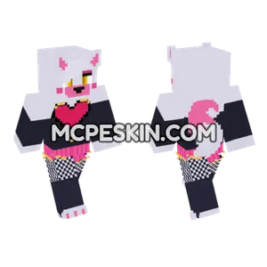 Circus Funtime Foxy Minecraft Bedrock skin