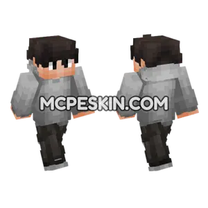 Civilian Skin V2 Minecraft Bedrock skin