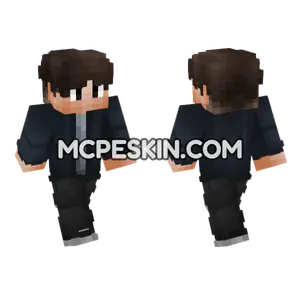 Civilian Skin V3 Minecraft Bedrock skin