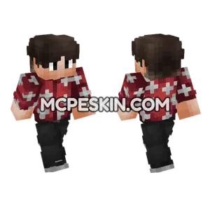 Civilian Skin V6 Minecraft Bedrock skin