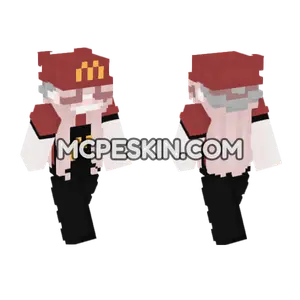Clara McDonald's Outfit Minecraft Bedrock skin