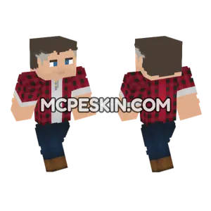 Clark Kent Smallville Crisis Minecraft Bedrock skin