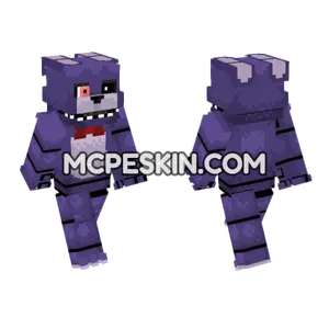 Classic Bonnie 2022 Minecraft Bedrock skin