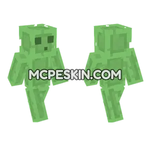 Classic Slime Minecraft Bedrock skin