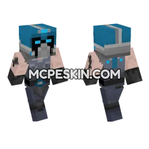 Clayton Carmine Minecraft Bedrock skin