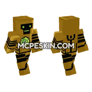 Clockwork Bot Minecraft Bedrock skin