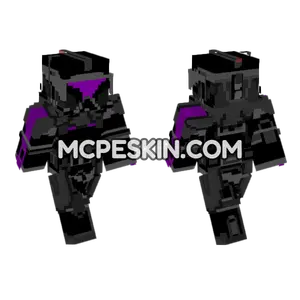 Clone Captain Ender Phase I Minecraft Bedrock skin