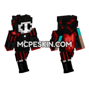 Clownpierce Skin Minecraft Bedrock skin