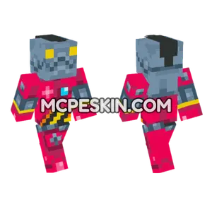 Clunk Robot Minecraft Bedrock skin