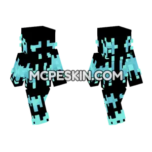 Coal Customslim Minecraft Bedrock skin