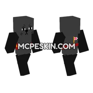Coal Standing Minecraft Bedrock skin