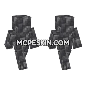 Cobbled Deepslate Minecraft Bedrock skin