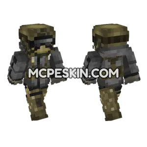 Cod Roach 2009 Minecraft Bedrock skin