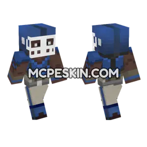 Cole Train Minecraft Bedrock skin