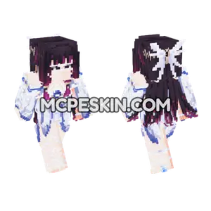 Columbina Genshin Impact Minecraft Bedrock skin