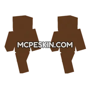 Concrete Brown Minecraft Bedrock skin