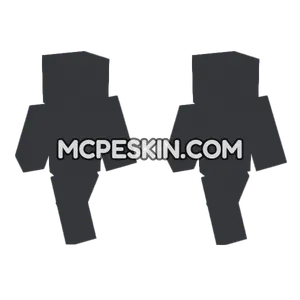 Concrete Gray Minecraft Bedrock skin