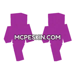 Concrete Magenta Minecraft Bedrock skin