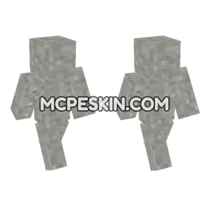 Concrete Powder Light Gray Minecraft Bedrock skin