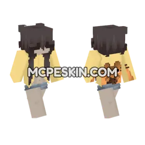 Cookie Cat Outfit Minecraft Bedrock skin