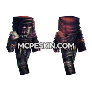 Corrupted Skin 1 Minecraft Bedrock skin