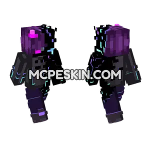 Corruption Skin Minecraft Bedrock skin