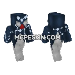 Cosmic Spider-Man Peter Parker Minecraft Bedrock skin