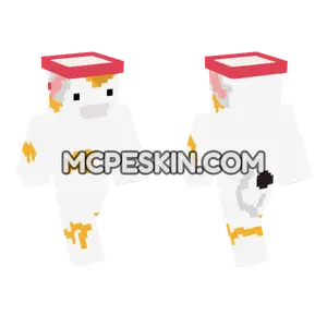 Cow Skin Minecraft Bedrock skin