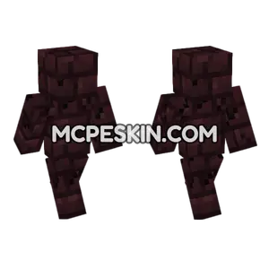 Cracked Nether Bricks Minecraft Bedrock skin