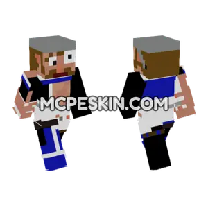 Crazy Neighbor Skin Minecraft Bedrock skin