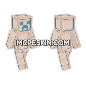 Creeper 2 Minecraft Bedrock skin