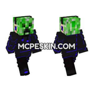 Creeper 3 Minecraft Bedrock skin