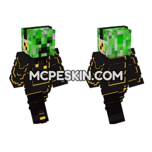Creeper 4 Minecraft Bedrock skin