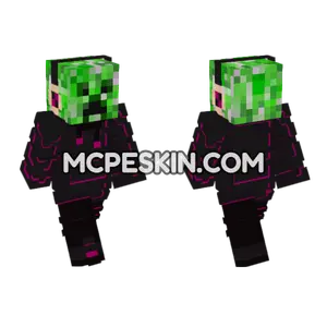 Creeper 6 Minecraft Bedrock skin
