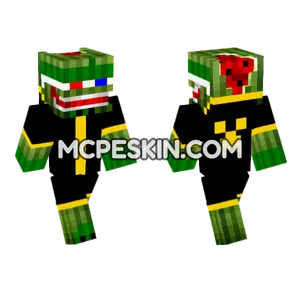 Creeper Skin Minecraft Bedrock skin
