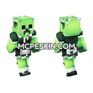 Creeper Skin Minecraft Bedrock skin