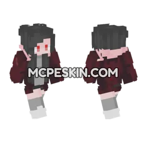 Crimson Maw Minecraft Bedrock skin